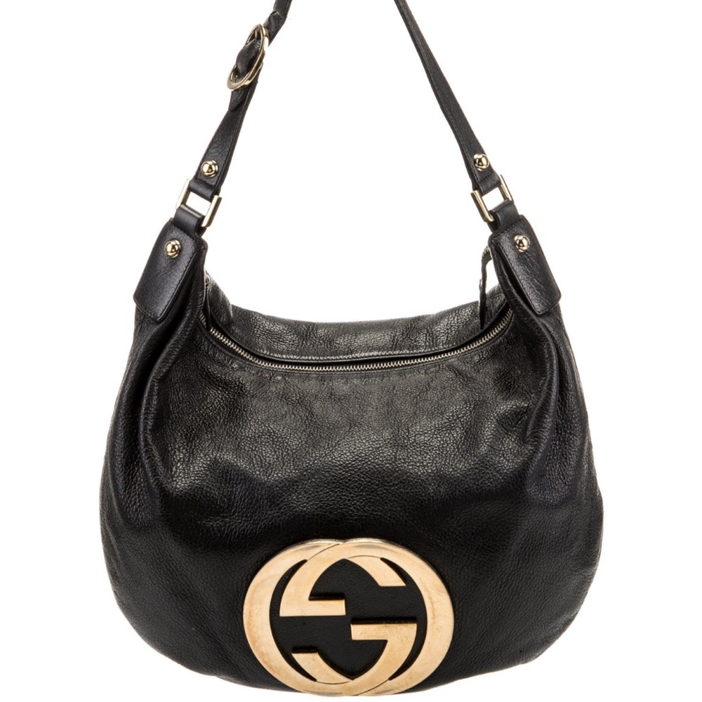 Gucci Blondie Leather Hobo Bag